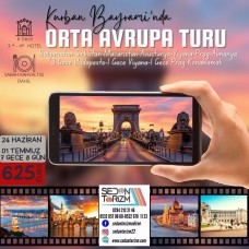 KURBAN BAYRAMI’NDA  ORTA AVRUPA TURU 24 HAZİRAN- 01 TEMMUZ 2023