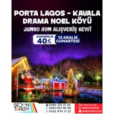 GÜNÜBİRLİK DRAMA NOEL KÖYÜ TURU 13 ARALIK 2025