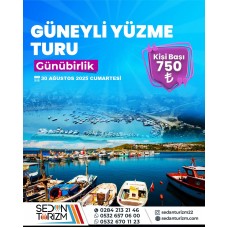 GÜNÜBİRLİK  GÜNEYLİ KOYU’NDA  YÜZME TURU 30 AĞUSTOS 2025