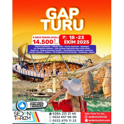 GAP  TURU  18-23 EKİM  2025