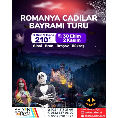 CADILAR BAYRAMI TURU 30 EKİM-02 KASIM 2025