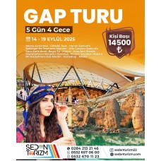 GAP TURU 14-19 EYLÜL  2025