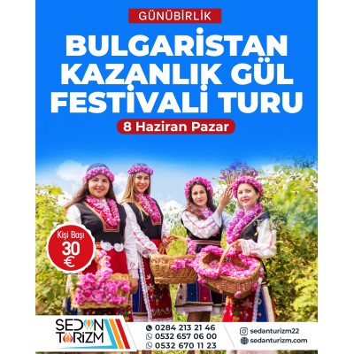 GÜNÜBİRLİK KAZANLIK GÜL FESTİVALİ 08 HAZİRAN 2025