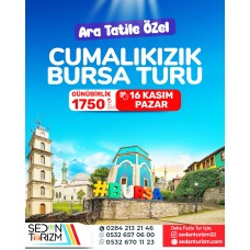 ARA TATİL ÖZEL CUMALIKIZIK-BURSA TURU 16 KASIM 2025