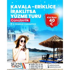 GÜNÜBİRLİK  KAVALA IRAKLİTSA  DENİZ TURU 05 TEMMUZ 2025
