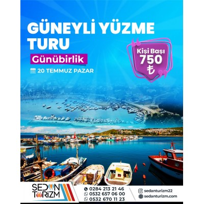 GÜNÜBİRLİK   GÜNEYLİ KOYU’NDA YÜZME TURU 20 TEMMUZ 2025