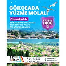 GÜNÜBİRLİK GÖKÇEADA  TURU 20 TEMMUZ 2025