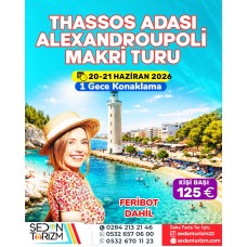 THASSOS ADASI-MAKRİ YÜZME TURU 20-21 HAZİRAN 2026 THASSOS ADASI-MAKRİ YÜZME TURU 20-21 HAZİRAN 2026