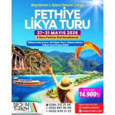 KURBAN BAYRAMI'NDA LİKYA TURU 27-31 MAYIS 2026 KURBAN BAYRAMI'NDA LİKYA TURU 27-31 MAYIS 2026