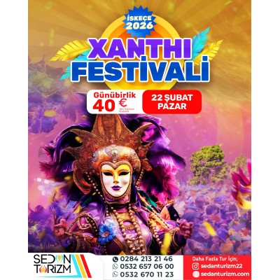 GÜNÜBİRLİK XANTHİ FESTİVALİ 22 ŞUBAT  2026